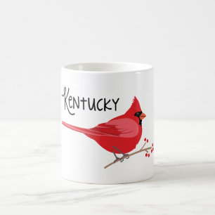 Kentucky kardinal kaffemugg