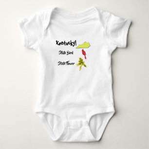Kentucky Karta State Bird & Flower T Shirt