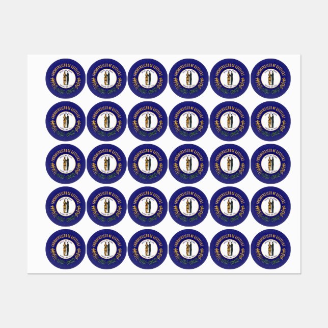 Kentucky Klistermärke (Ark)