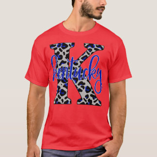 Kentucky KY Leopard State of Kentucky Home Sweet H T Shirt