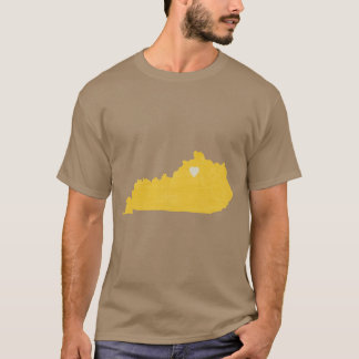 Kentucky Love in Yellow Oversized T Shirt