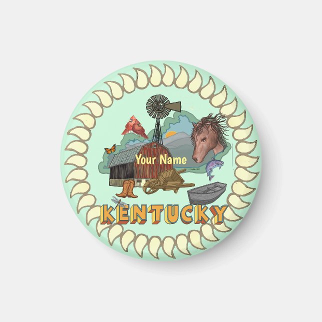 Kentucky Magnet (Framsidan)