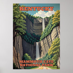Kentucky Mammoth Cave nationalpark V01 Poster