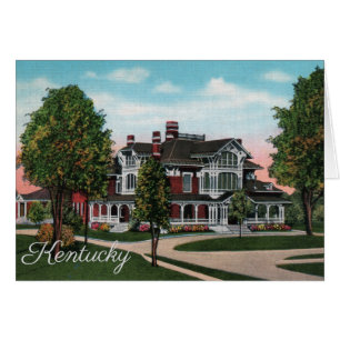 Kentucky Mansion Blank-mappat kort