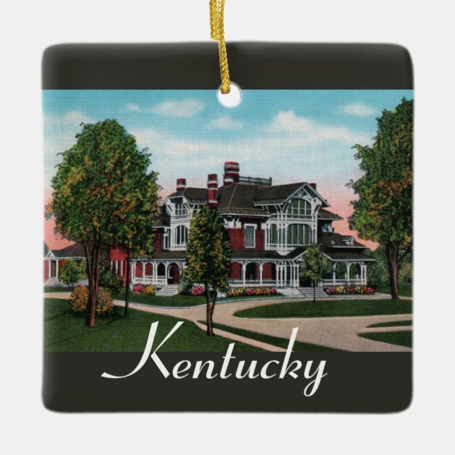 Kentucky Mansion Ornament (Framsida)