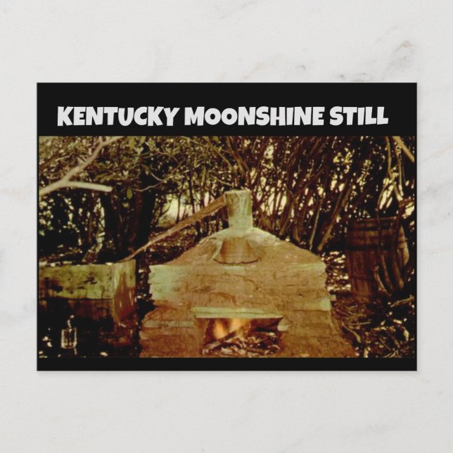 KENTUCKY MOONSHINE POSTCARDS VYKORT (Framsida)