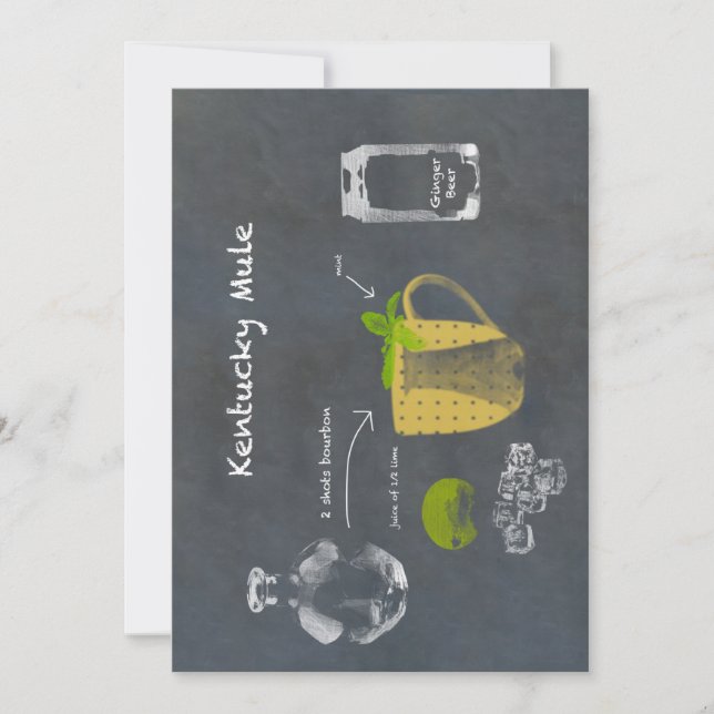 Kentucky Mule Inbjudningar (Framsida)