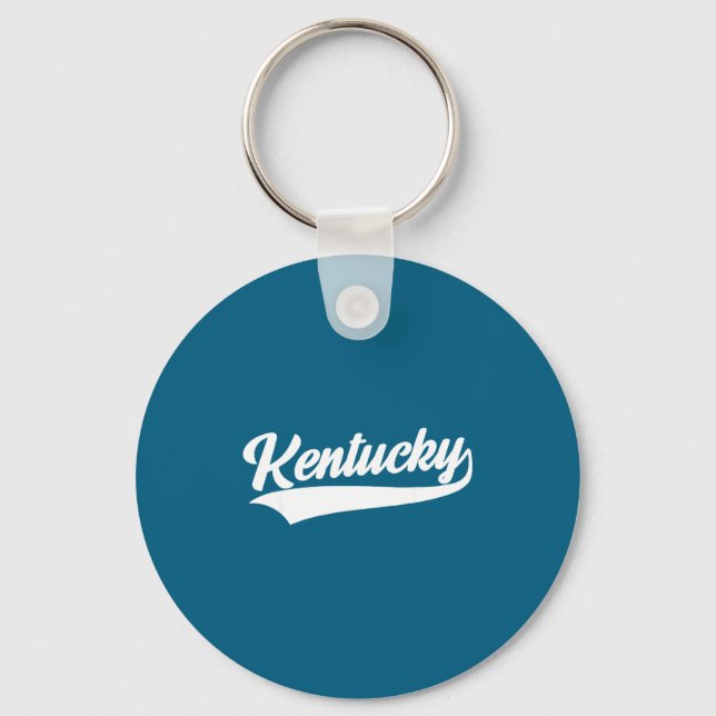 Kentucky - nostalgisk design - klassisk  nyckelring (Framsida)