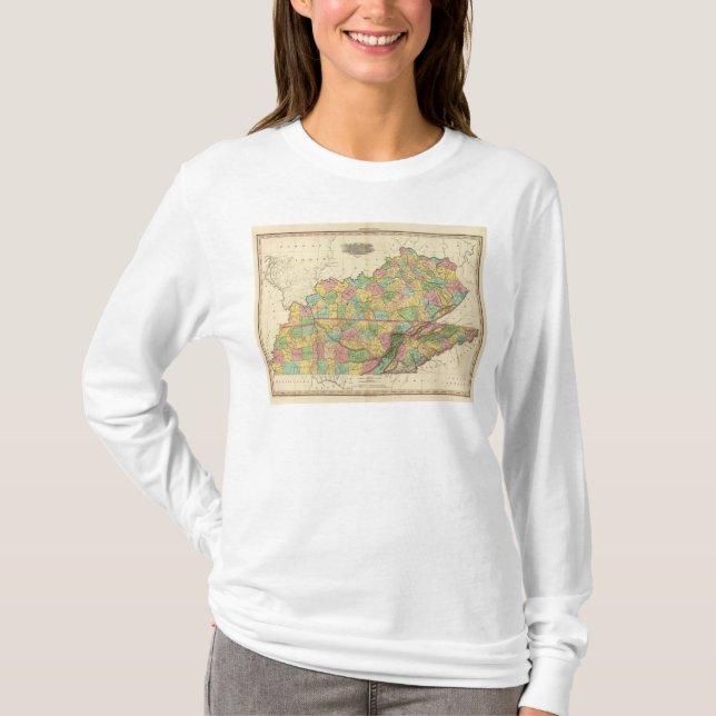 Kentucky och Tennessee 6 Tee Shirt (Framsida)