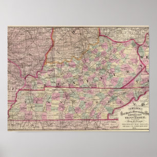 Kentucky och Tennessee 7 Poster