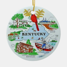 Kentucky-ornament Julgransprydnad Keramik