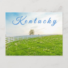 Kentucky Postcard. Landskap i vår Vykort
