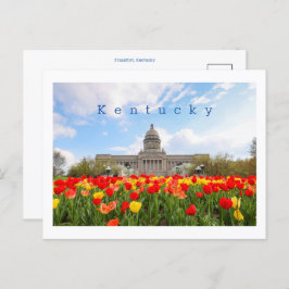 Kentucky Postcard med Frankfort-statskapital. Vykort