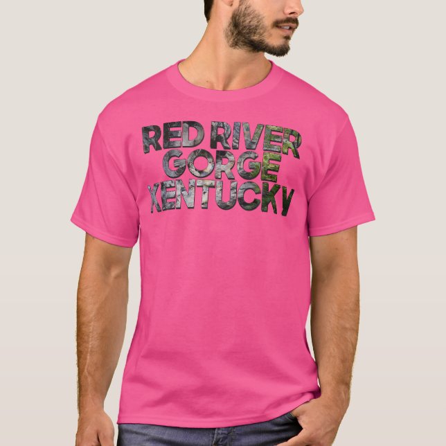 Kentucky Red River Gorge utomhus, som anländer T Shirt (Framsida)