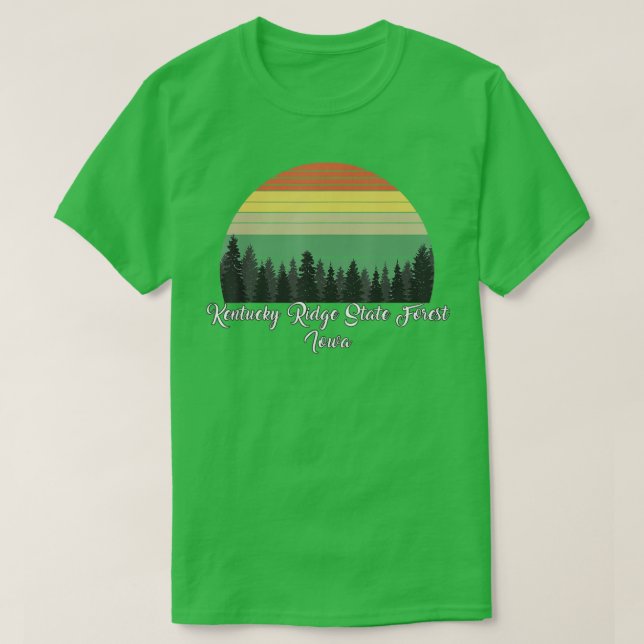 Kentucky Ridge State Forest  T Shirt (Design framsida)