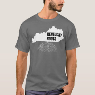 Kentucky Roots Bluegrass Underbar State of Kentuck T Shirt