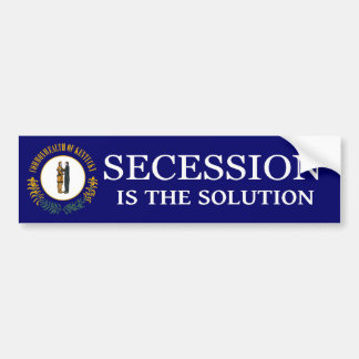 Kentucky Secessionbildekal Bildekal