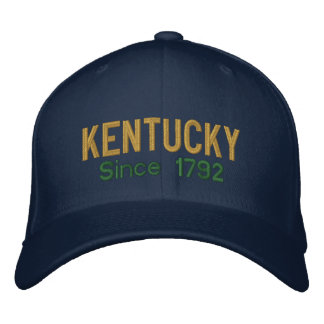 Kentucky sedan 1792 Cap Broderad Keps