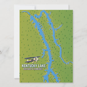 Kentucky Sjö USA Karta