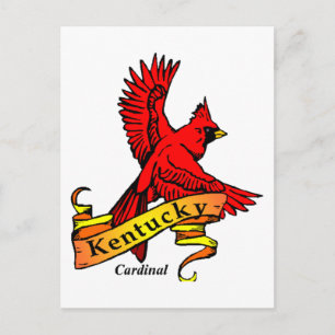 Kentucky State Bird Vykort