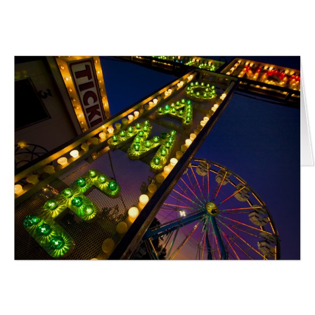 Kentucky State Fair Hälsningskort (Framsidan Horizontal)