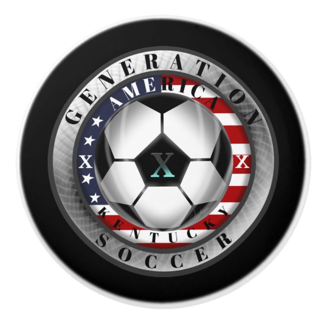 Kentucky State Generation X American Soccer Knopp (Framsidan)