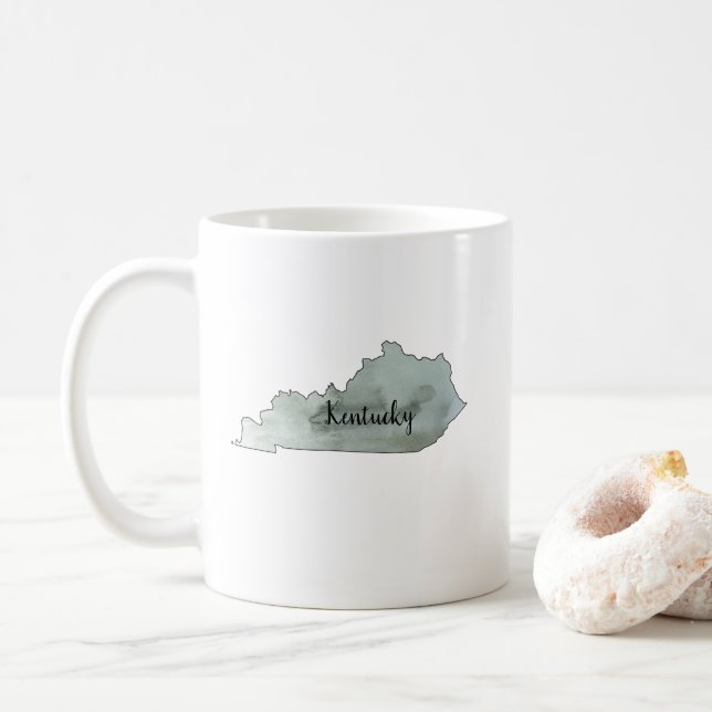 Kentucky State Illustration Kaffemugg (Med munk)