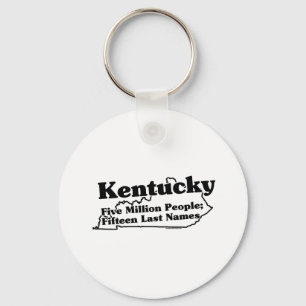 Kentucky State Slogan Nyckelring