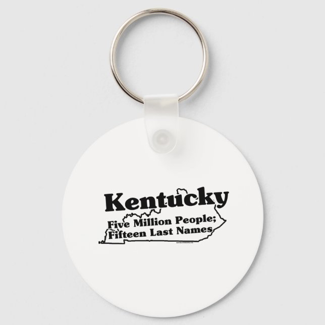Kentucky State Slogan Nyckelring (Framsida)