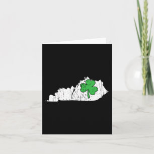 Kentucky State St. Patrick's Day Kentucky Grönt Sh Kort