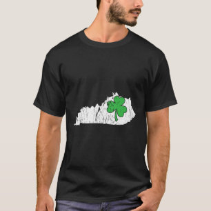 Kentucky State St. Patrick's Day Kentucky Grönt Sh T Shirt