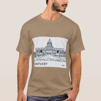 Kentucky State USA 2 T Shirt