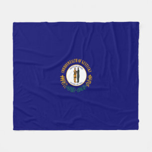 Kentucky Statlig flagga Design Fleecefilt