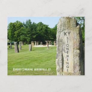 Kentucky Stonehenge vykort