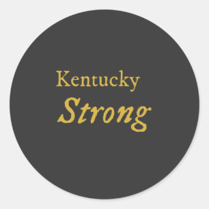 Kentucky Strong Runt Klistermärke