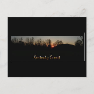 Kentucky Sunset Vykort