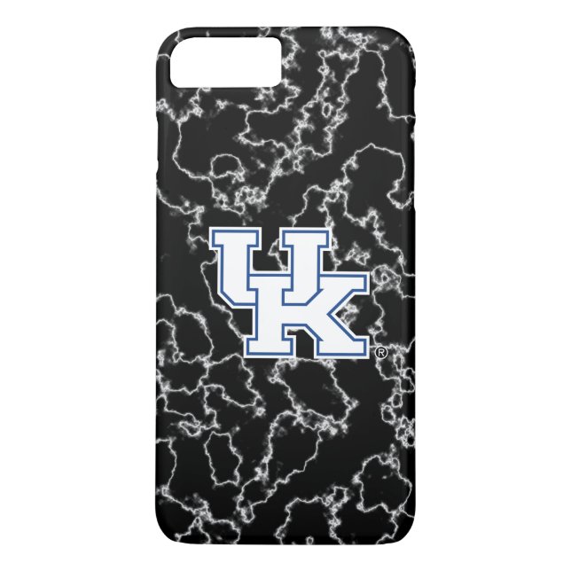 Kentucky | svart marmor Case-Mate iPhone skal (Baksida)