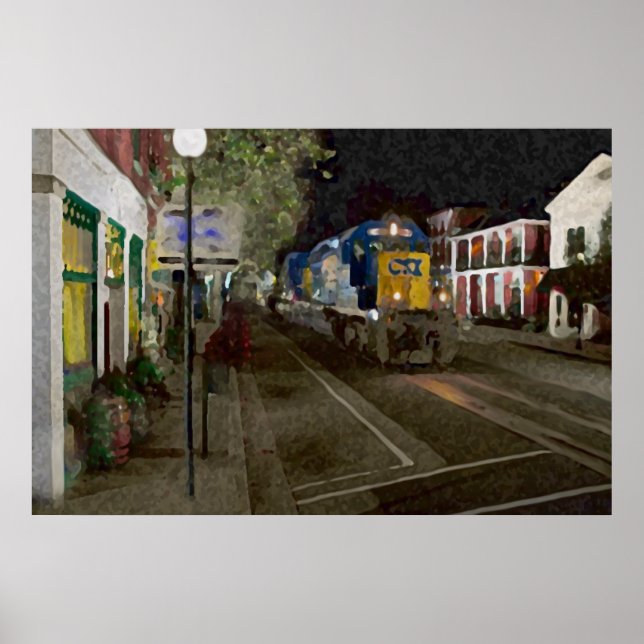 Kentucky Tåg Poster (Framsidan)