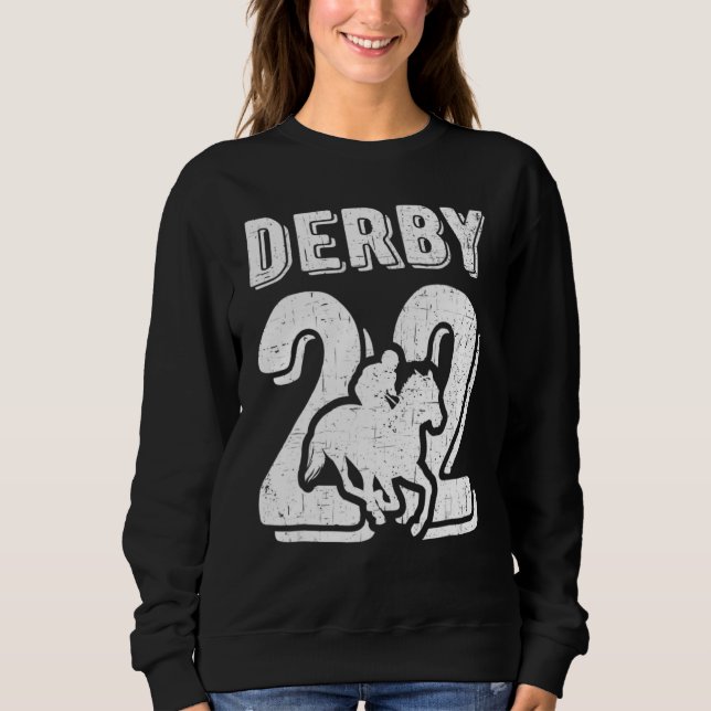 Kentucky Tävla 2022 Derby Horse Tävla T Shirt (Framsida)