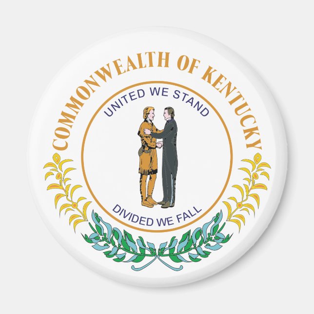 Kentucky-tecken Magnet (Framsidan)