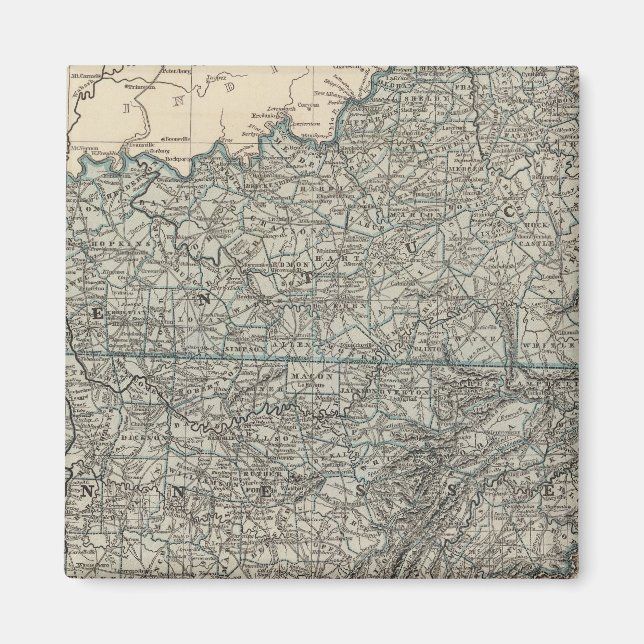 Kentucky, Tennessee 2 Magnet (Framsidan)