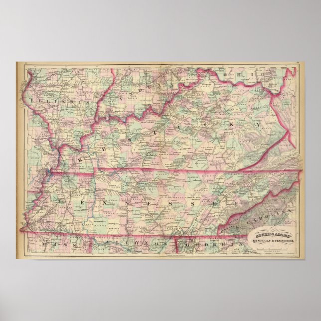 Kentucky, Tennessee 2 Poster (Framsidan)