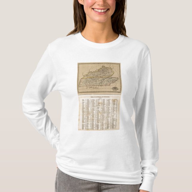 Kentucky Tennessee 2 T Shirt (Framsida)