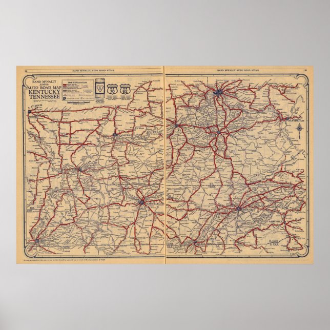 Kentucky, Tennessee 3 Poster (Framsidan)