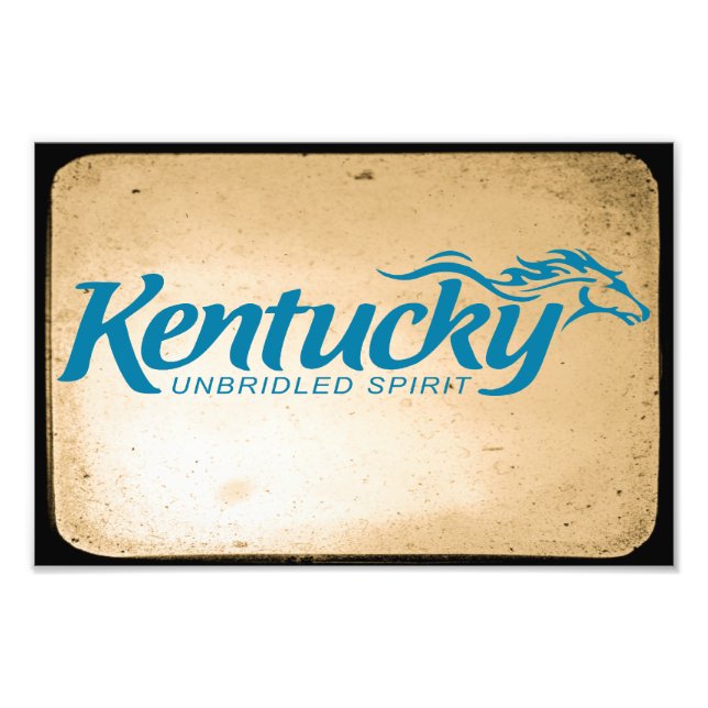Kentucky Unbridge Spirit Fototryck (Framsidan)