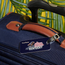 Kentucky United Stater Retro State Karta Vintage U