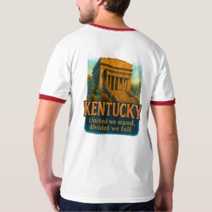 Kentucky vackert tillverkad konstnärlig T-shirt de
