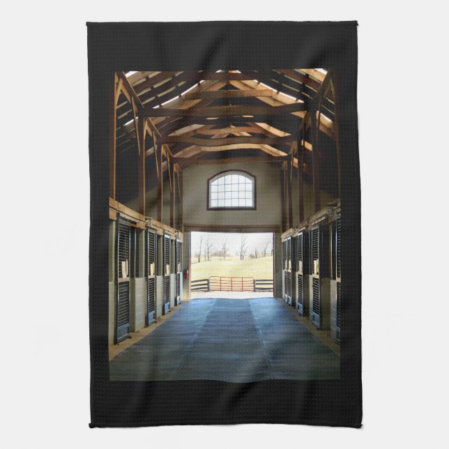 Kentucky View från Barn Kökshandduk (Vertikal)