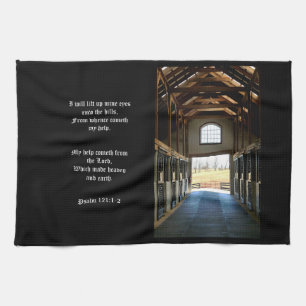 Kentucky View från Barn, Psalm 121:1-2 Kökshandduk
