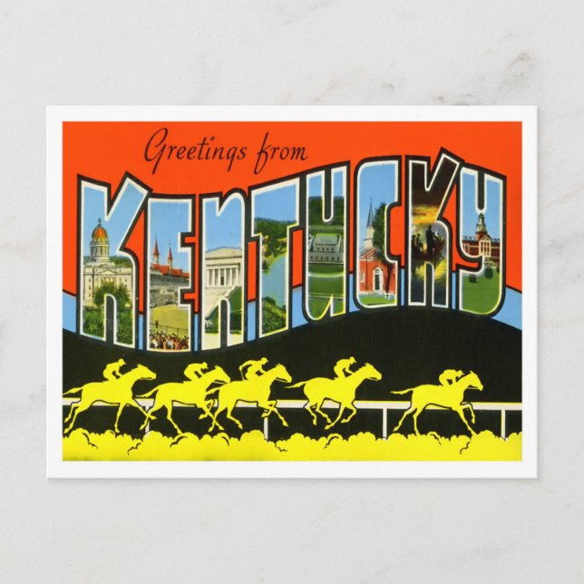 Kentucky Vintage Big Brev vykort (Framsida)